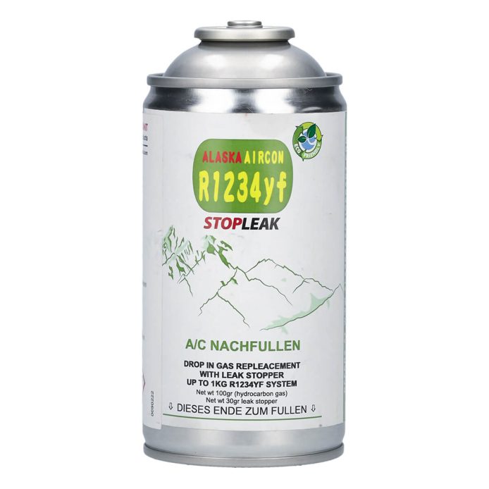 Alaska Refrigerants Leak Sealer Bottle for R1234yf systems